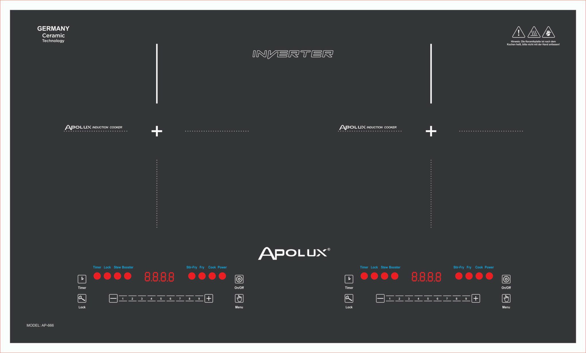 Bếp từ Apolux