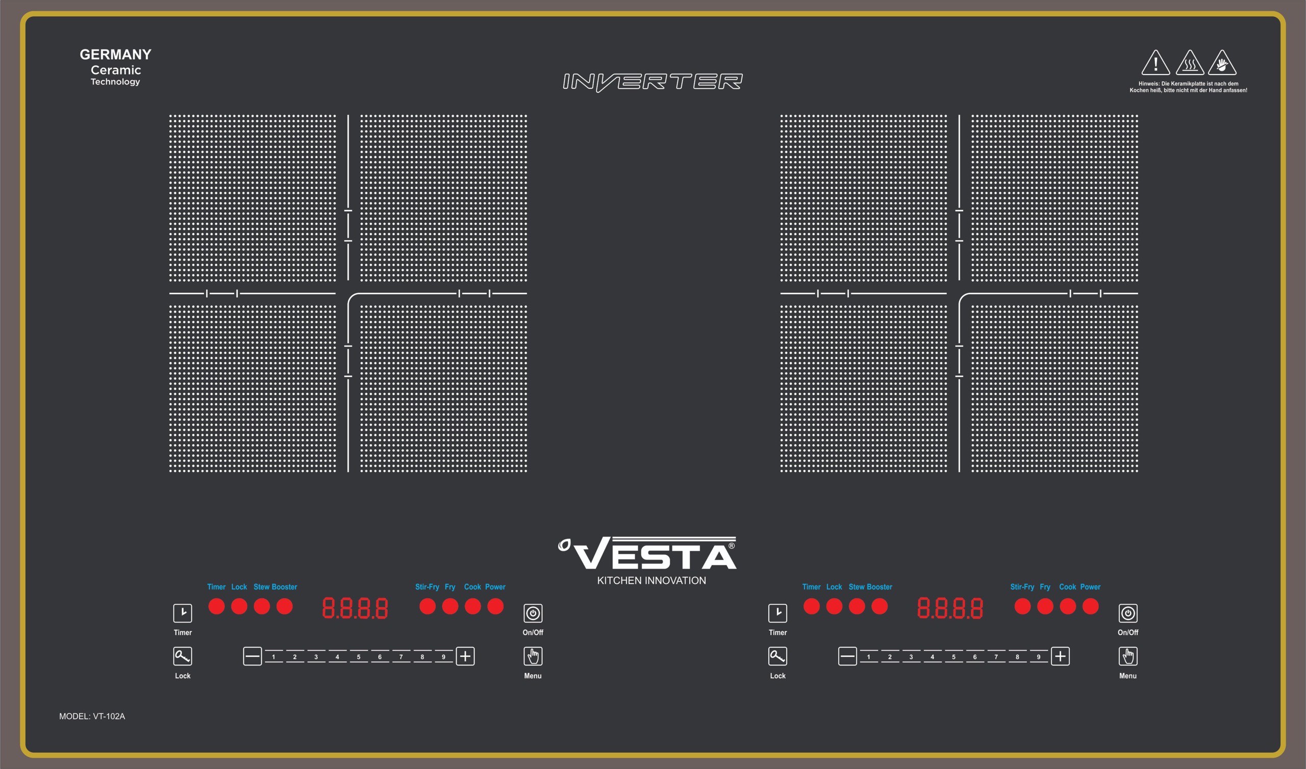 Bếp từ Vesta mã 102